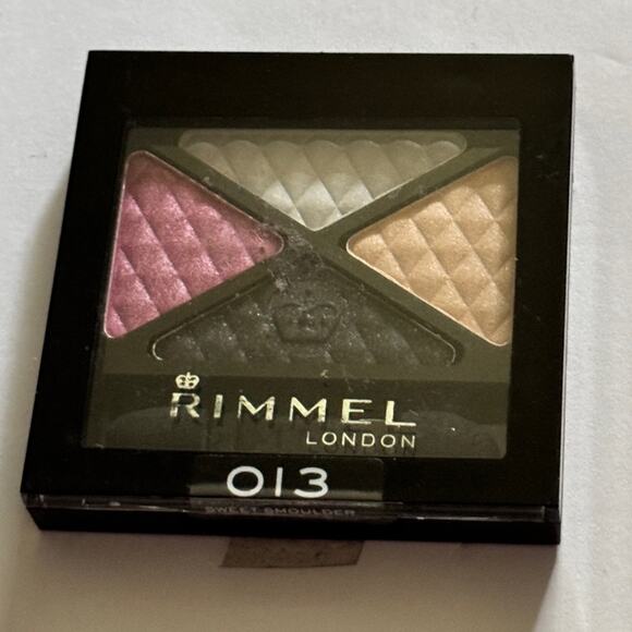 Rimmel London Makeup Beauty Glam Eyes Quad Eyeshadow New in Package - Picture 1 of 6